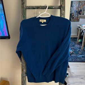 Madewell Women's Crewneck Sweater in Blue